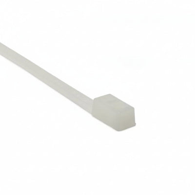 HellermannTyton T50IDH9M4 Double-Head Cable Tie, 12" Long, 50lb Tensile Strength, PA66, Natural, 1000/pkg