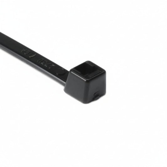 HellermannTyton 111-01563 Solar Tie, 18.4" Long, 45lb Tensile Strength, PA12, Black, 100/pkg