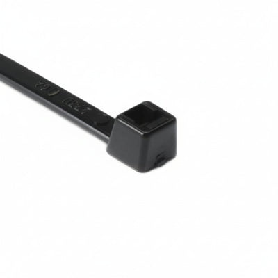 HellermannTyton 111-01563 Solar Tie, 18.4" Long, 45lb Tensile Strength, PA12, Black, 100/pkg