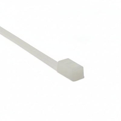 HellermannTyton T50LDH9M4 Double-Head Cable Tie, 15.6" Long, 50lb Tensile Strength, PA66, Natural, 1000/pkg