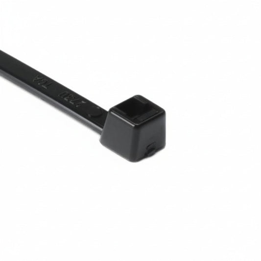 HellermannTyton 111-01564 Solar Tie, 8" Long, 45lb Tensile Strength, PA12, Black, 1000/pkg