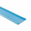 HellermannTyton 181-94007 Wiring Duct Cover for 4" Duct, 6 ft Long, PVC, Intrinsic Blue, 120 ft/carton