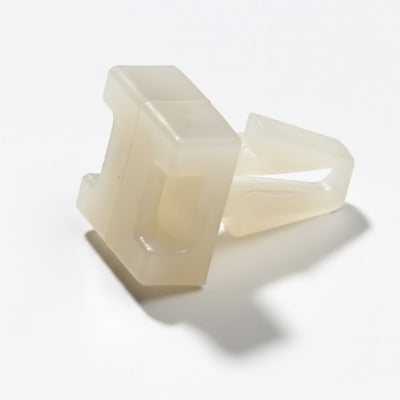 Thomas & Betts TC5823 Cable Tie Push Mount Mounting Base .438x.625" Natural Nylon 6.6 Push Mount Mounting- 1/4" Stud For Use with Cable Ties Up to 50 lbs 100/bag