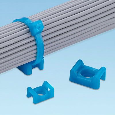 Panduit Tefzel Saddle Support Mounting Base with Screw Hole