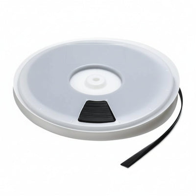 HellermannTyton TELS-SPOOL Extended-Length Tie, POM, Black, 1-50 ft reel of strap/pkg