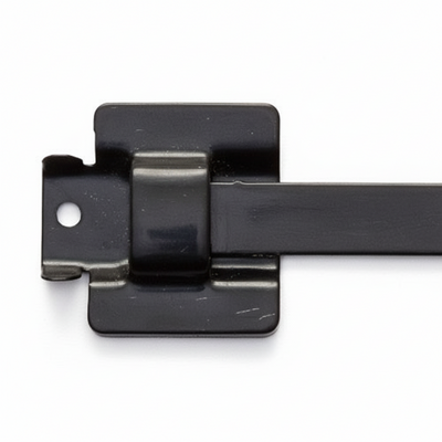17" 450lb Heavy Duty Black PPA Coated Stainless Steel Cable Ties 100/bag Part #SSPC17R-PPA-450-C