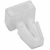 HellermannTyton TM1SF9M4 Push-Button Cable Tie Mount, .25" Hole, .13" Max Panel, .2" Max Tie Width, PA66, Natural, 1000/pkg