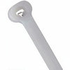 Thomas & Betts TY23MFR 3.62" 18lb Flame Retardant White Cable Ties with Stainless Steel Locking Device 1,000/bag