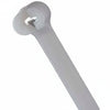 Thomas & Betts TY24MFR 5.5" 40lb Flame Retardant White Cable Ties with Stainless Steel Locking Device 1,000/Bag