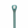 Thomas & Betts Ty-Rap TYZ527M 13" 120lb Aqua Radiation Resistant Tefzel Fluoropolymer Cable Ties 50/Bag