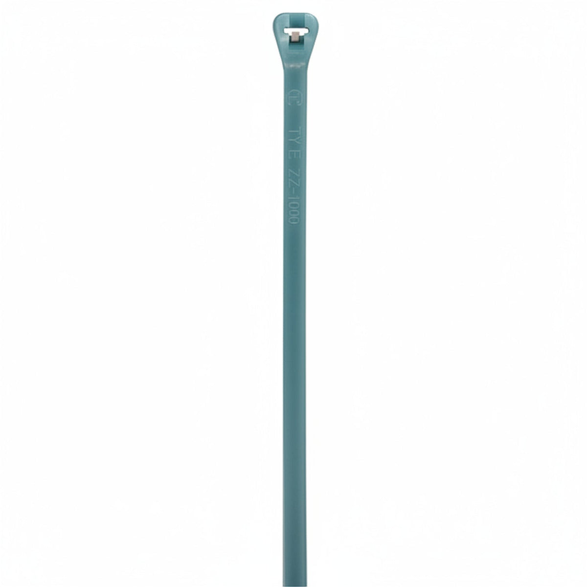 Thomas & Betts Ty-Rap TYZ525M 7" 50lb Aqua Radiation Resistant Tefzel Fluoropolymer Cable Ties 100/Bag