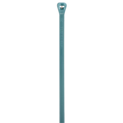 Thomas & Betts TYZ27M 13" 120lb Aqua Radiation Resistant Fluoropolymer Cable Tie 100/Bag