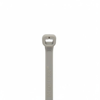 TY24M-8 Gray Polyamide (Nylon 6.6) Cable Tie (40 lb Tensile Strength)