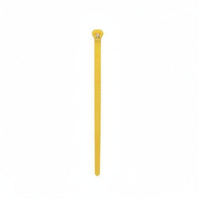 TY24M-4 Yellow Polyamide (Nylon 6.6) Cable Tie (40 lb Tensile Strength)