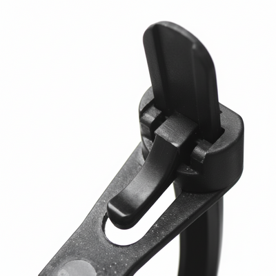 14" 50lb Black Trigger Releasable Cable Ties 100/bag Part #RT14-50-0C-.30