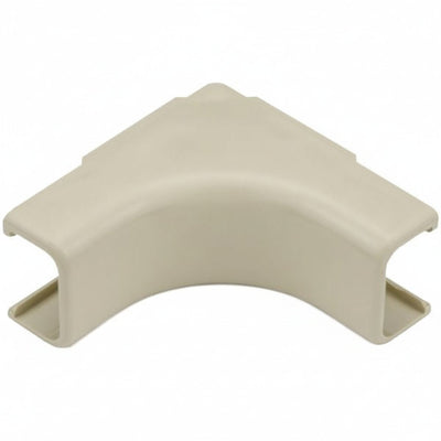 HellermannTyton TSR1I-33-1 Internal Corner Cover, 3/4", 1" Bend Radius, PVC, Ivory, 10/bag