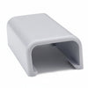 HellermannTyton TSR1W-14 Splice Cover, 3/4", PVC, White, 10/bag
