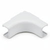 HellermannTyton TSR1W-33 Internal Corner Cover, 3/4", 1" Bend Radius, PVC, White, 1/bag