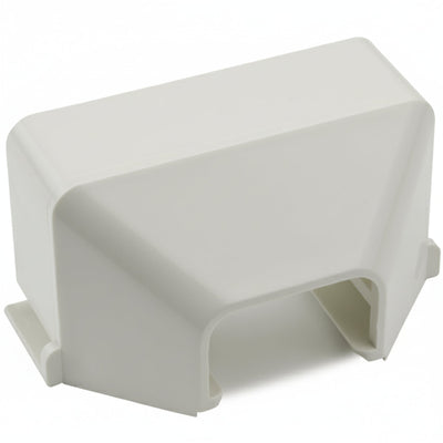 HellermannTyton TSR2FW-12 Reducer, 1-3/4" to 3/4" (TSR3 to TSR1), PVC, Office White, 10/pkg