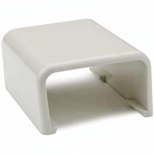 HellermannTyton TSR2FW-14 Splice Cover, 1-1/4", PVC, Office White, 10/bag