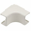 HellermannTyton TSR2FW-33-1 Internal Corner Cover, 1-1/4", 1" Bend Radius, PVC, Office White, 10/bag
