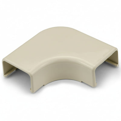 HellermannTyton TSR2I-25-1 Elbow Cover, 1-1/4", 1" Bend Radius, PVC, Ivory, 1/bag