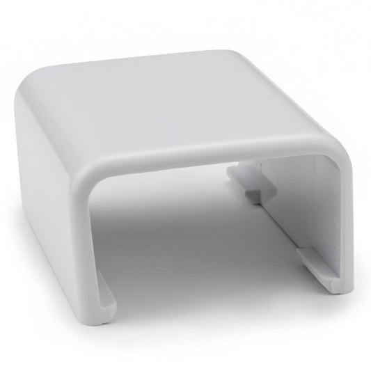 HellermannTyton TSR2W-14 Splice Cover, 1-1/4", PVC, White, 10/bag
