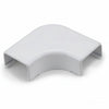 HellermannTyton TSR2W-25-1 Elbow Cover, 1-1/4", 1" Bend Radius, PVC, White, 1/bag