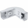 HellermannTyton TSR2W-29 External Corner Cover, 1-1/4", 1" Bend Radius, PVC, White, 10/bag