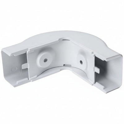 HellermannTyton TSR2W-29 External Corner Cover, 1-1/4", 1" Bend Radius, PVC, White, 10/bag