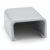 HellermannTyton TSR2W-36 End Cap, 1-1/4", PVC, White, 1/bag