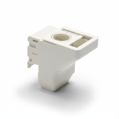 HellermannTyton TSR2W-50 Ceiling Drop, 1-1/4", PVC, White, 1/bag
