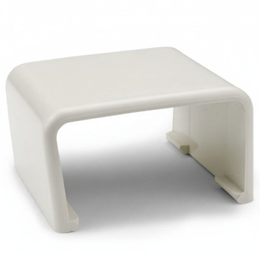 HellermannTyton TSR3FW-14 Splice Cover, 1-3/4", PVC, Office White, 10/bag
