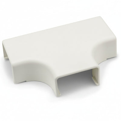 HellermannTyton TSR3FW-21-1 Tee Cover, 1-3/4", 1" Bend Radius, PVC, Office White, 1/bag