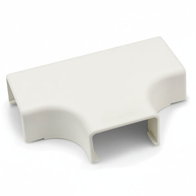 HellermannTyton TSR3FW-21 Tee Cover, 1-3/4", 1" Bend Radius, PVC, Office White, 1/bag