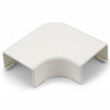 HellermannTyton TSR3FW-25-1 Elbow Cover, 1-3/4", 1" Bend Radius, PVC, Office White, 1/bag