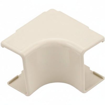HellermannTyton TSR3I-33-1 Internal Corner Cover, 1-3/4", 1" Bend Radius, PVC, Ivory, 1/bag