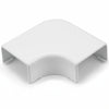HellermannTyton TSR3W-25-1 Elbow Cover, 1-3/4", 1" Bend Radius, PVC, White, 1/bag