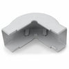 HellermannTyton TSR3W-29-1 External Corner Cover, 1-3/4", 1" Bend Radius, PVC, White, 1/bag