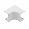 HellermannTyton TSR3W-33-1 Internal Corner Cover, 1-3/4", 1" Bend Radius, PVC, White, 1/bag