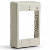 HellermannTyton TSRI-JB1 Single Gang Junction Box, 1-1/4" Deep, PVC, Ivory, 1/bag