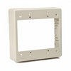 HellermannTyton TSRI-JBD Dual Gang Junction Box, 1-1/2" Deep, PVC, Ivory, 1/bag