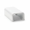 HellermannTyton TSRP1W-14 Splice Cover, 3/4", PVC, White, 1/bag