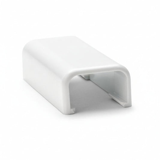 HellermannTyton TSRP1W-14 Splice Cover, 3/4", PVC, White, 1/bag