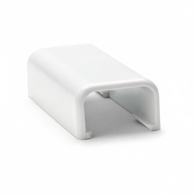 HellermannTyton TSRP1W-14 Splice Cover, 3/4", PVC, White, 1/bag