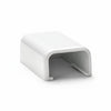 HellermannTyton TSRP1W-36 End Cap, 3/4", PVC, White, 1/bag