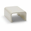 HellermannTyton TSRP2FW-14 Splice Cover, 1-1/4", PVC, Office White, 1/bag