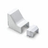 HellermannTyton TSRP2FW-50 Ceiling Drop, 1-1/4", PVC, Office White, 1/bag