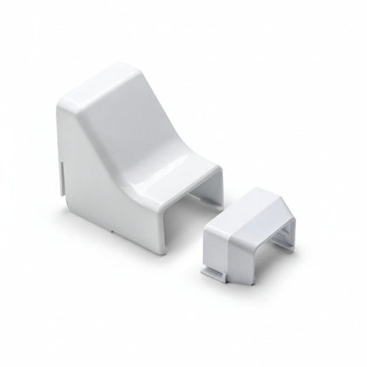 HellermannTyton TSRP2FW-50 Ceiling Drop, 1-1/4", PVC, Office White, 1/bag