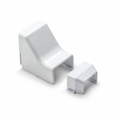 HellermannTyton TSRP2FW-50 Ceiling Drop, 1-1/4", PVC, Office White, 1/bag